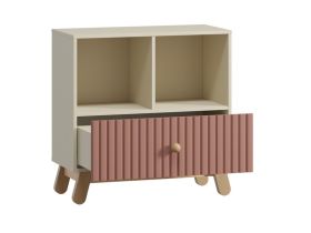 Стеллаж детский Финни 78x78 Розовый