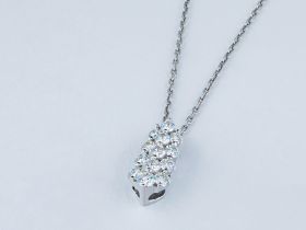 Подвеска из белого золота э4712пд04210914