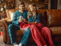 Плед Ines, красный