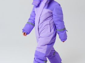 Комбинезон текстильный с полиуретановым покрытием для девочек