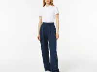 Женские льняные брюки Lacoste