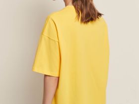 Оверсайз футболка из хлопка