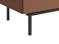 Комод Квелен 96x89 Терракотовый