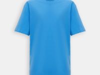 Базовая футболка из хлопка прямого силуэта