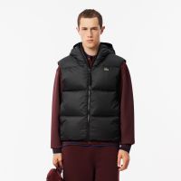 Мужской влагоотталкивающий жилет Lacoste с капюшоном