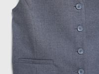 Жилет для девочек, Серый