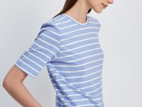 Футболка в полоску из хлопка