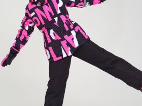 Зимняя куртка из мембранной ткани для девочки