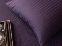 Комплект постельного белья Страйп Сатин Однотонный CT032 VIVA - HOME TEXTILE. Универмаг V4