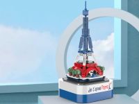 JK1205 Конструктор Музыкальная шкатулка с Эйфелевой башней