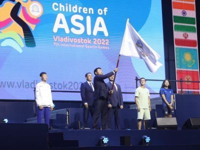 Якутск принял флаг Международных спортивных игр "Дети Азии"