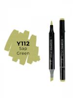 Маркер двухсторонний на спиртовой основе Sketchmarker Brush Цвет Зеленая краска из крушины