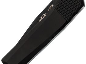 Автоматический складной нож Viking Nordway KA222-1, сталь D2, рукоять алюминий, черный