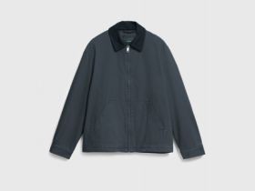 Утеплённая куртка из канваса, Серый