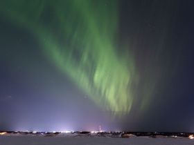 Охота за Северным Сиянием рядом с Якутском