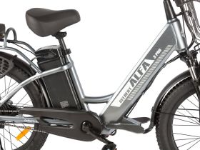 Электровелосипед Gelbert Alfa 3 Pro, год 2025, цвет Черный