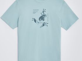 Свободная футболка с принтом