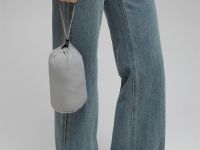 Стеганый пуховик с натуральным пухом