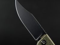 Складной нож Daggerr Leprechaun olive BW DL, сталь 8Cr14MoV, рукоять FRN