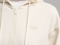 Толстовка объемного кроя из футера