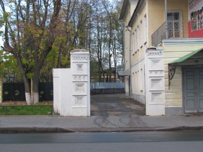 Ворота ограды