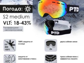 Маска горнолыжная детская