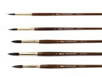 Кисть белка микс №2 круглая Pinax "Poseidon 801" длинная ручка