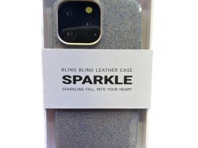 Чехол-накладка Kzdoo Sparkle для iPhone 14 Pro пластиковый (золотой)