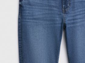 Зауженные джинсы, Синий