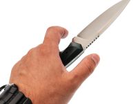 Нож Pocket Wolf Большой Тактик, сталь AUS10Co, рукоять G10, зеленый