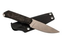 Нож Городской, сталь N690, рукоять карбон