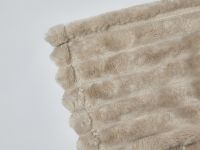 Плед Soft strip, пепел