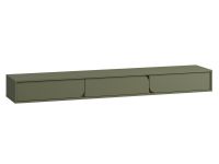 ТВ-тумба подвесная Блест 209x22 Оливковый