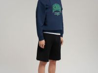 Свободные шорты из хлопка пике