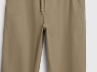 Брюки с эластичным поясом, Бежевый