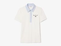Хлопковое поло Lacoste приталенного кроя