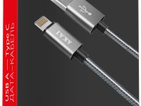 Кабель Akai CE-616S USB to Lightning 1m Silver
