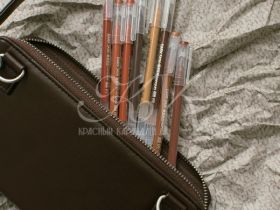 Набор ручек гелевых Languo, 0,6 мм, 9 цветов, телесные темные цвета