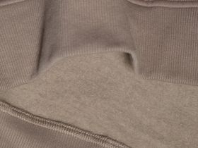 Толстовка с воротником-стойкой на молнии, Бежевый