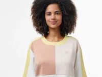 Женская эластиная Футболка Lacoste