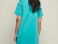 Платье А-силуэта из трикотажного интерлока