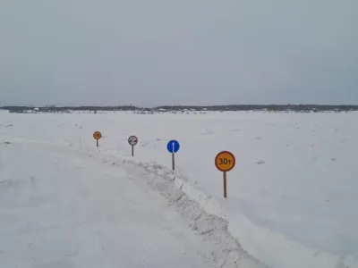 В Якутии возобновили проезд по зимнику Джебарики-Хая — Охотский-Перевоз