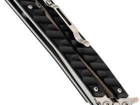 Нож-бабочка (балисонг) НОКС Финка Б, сталь AUS-8, рукоять G10