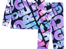 Термокомплект трикотажный для девочек: брюки, толстовка для эпизодического использования