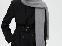 Палантин с добавлением хлопка