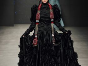 Якутский дизайнер представила новую коллекцию на Московской неделе моды