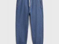 Джинсы джоггеры, Синий