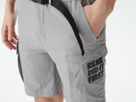 Мужские шорты Lacoste из смеси хлопка и льна