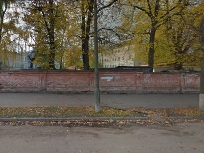 Памятное место, где находился колоколенный завод Синцова