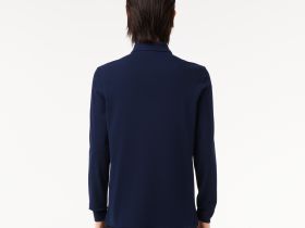 Мужское поло Lacoste с длинными рукавами